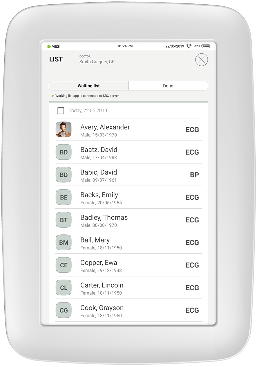 Patient Worklist
